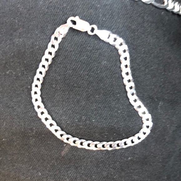 SS FIGARUCCI STERLING SILVER 22 INCH CHAIN - Picture 5 of 8